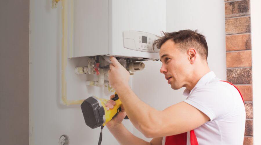 Professional water heater repair in Allouez, MI
